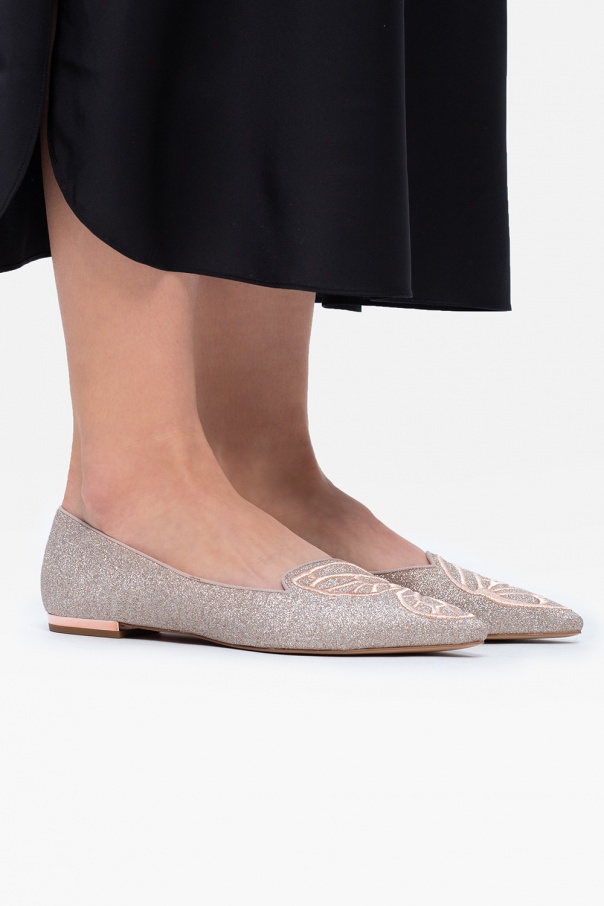 Butterfly cheap ballet flats